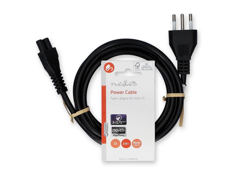 Nedis CEGL11320BK20 power cable
