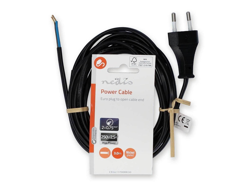 Nedis CEGL11700BK30 power cable