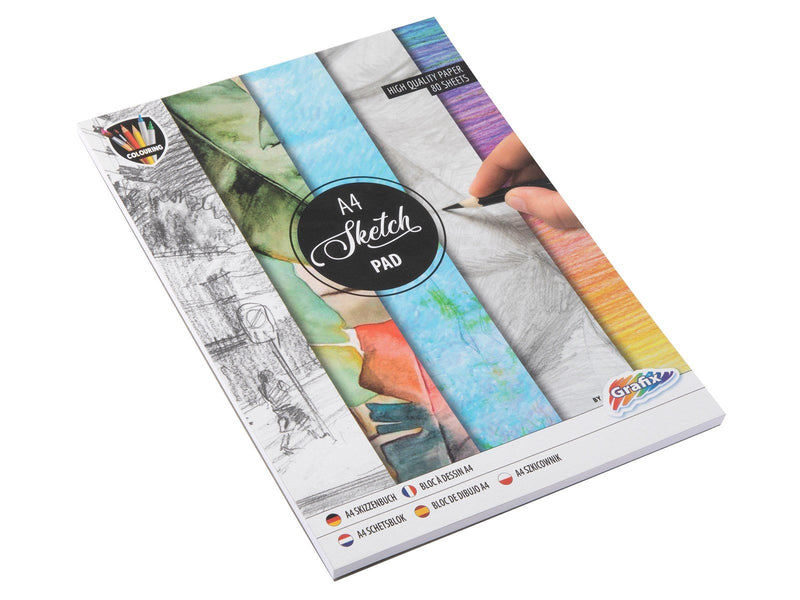 Legind Grafix - Sketch Pad A4 - 80 Sheets - (K-150013)