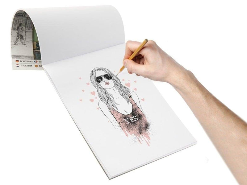 Legind Grafix - Sketch Pad A4 - 80 Sheets - (K-150013)