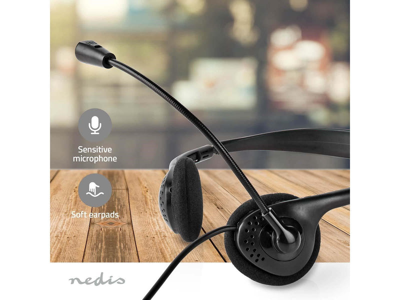 Nedis CHSTU110BK headphones/headset