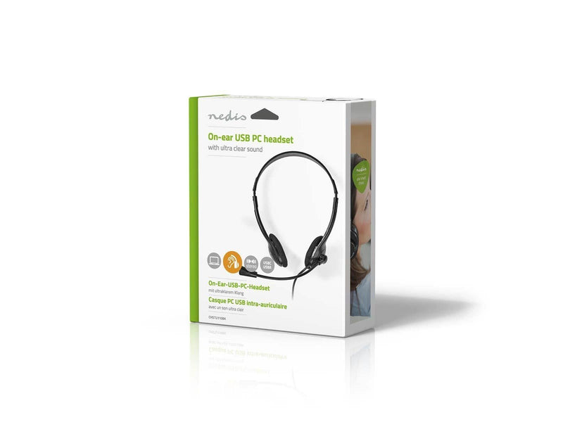 Nedis CHSTU110BK headphones/headset