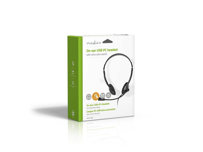 Nedis CHSTU110BK headphones/headset