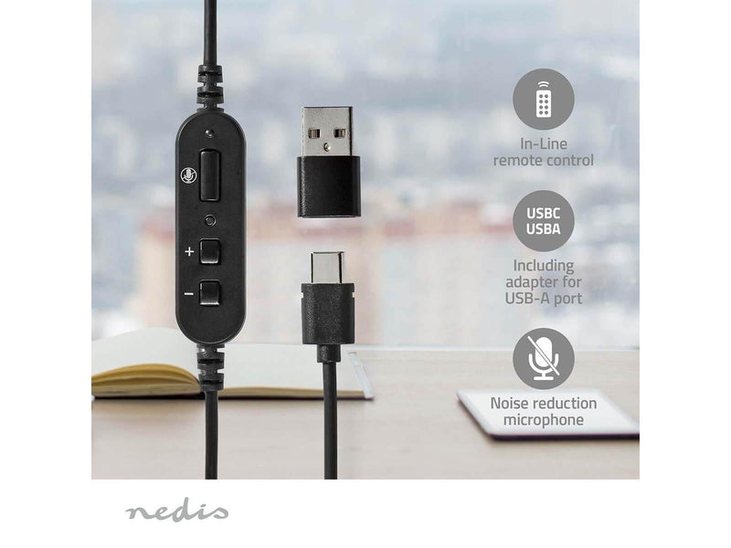 Nedis CHSTU310BK headphones/headset