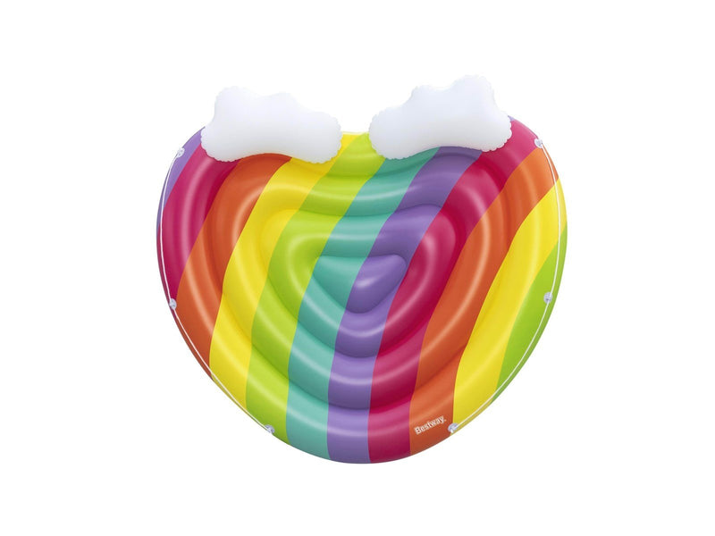 Bestway Rainbow Dreams Inflatable Rainbow Heart 164cm