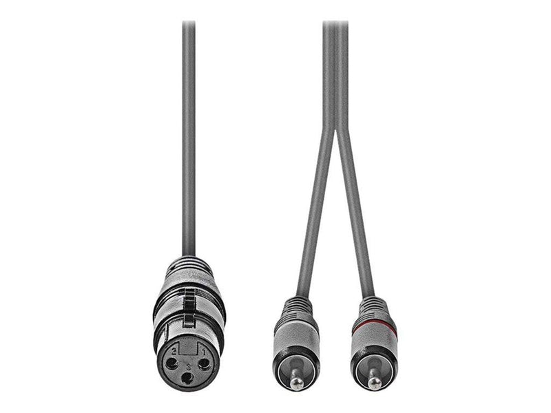 Nedis OnStage series audio cable - 1.5 m
