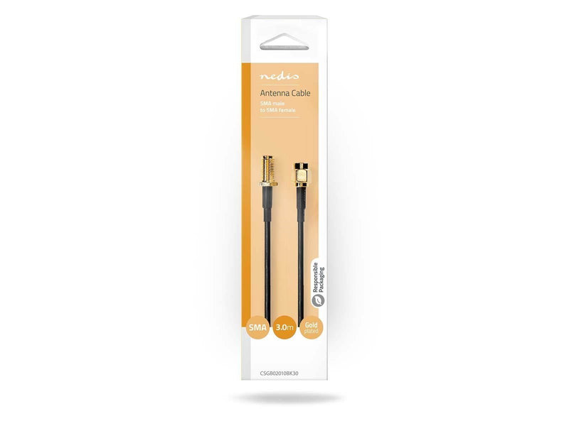 Nedis CSGB02010BK30 coaxial cable
