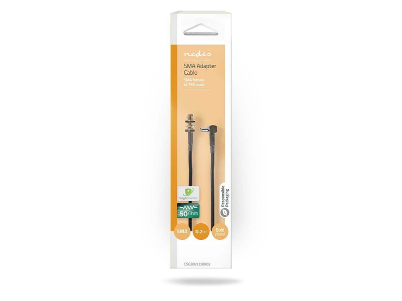 Nedis CSGB02125BK02 coaxial cable
