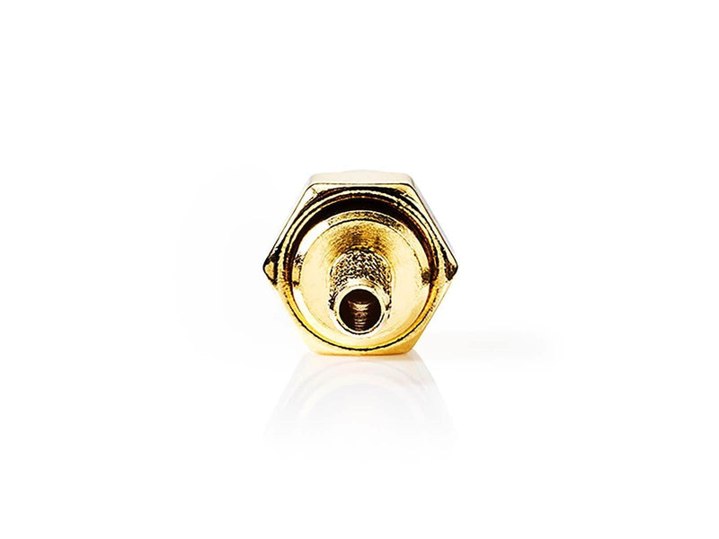 Nedis SMA Connector | Straight | Male | Gold Plated | 50 Ohm