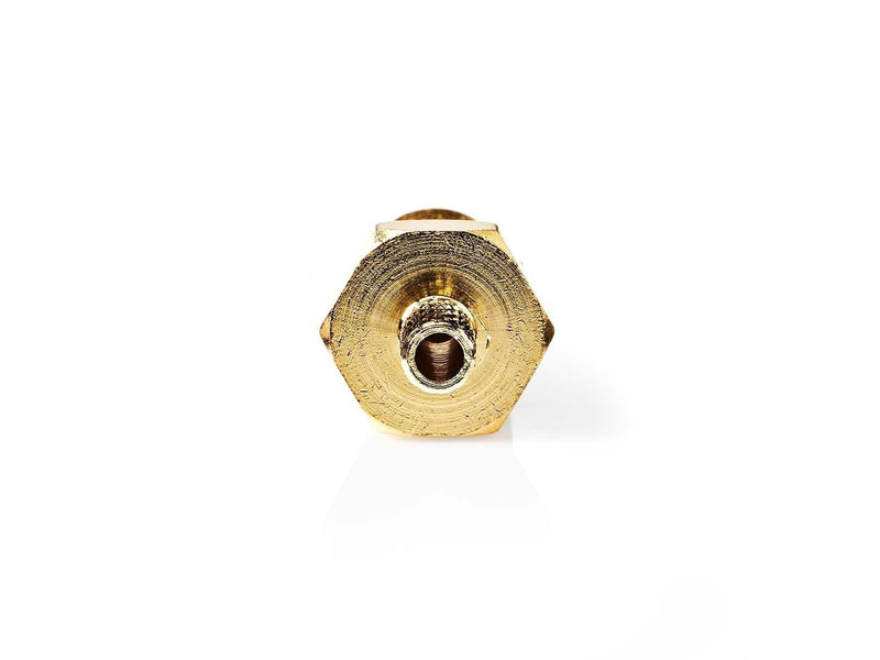 Nedis SMA Connector | Straight | Female | Gold Plated | 50 Ohm