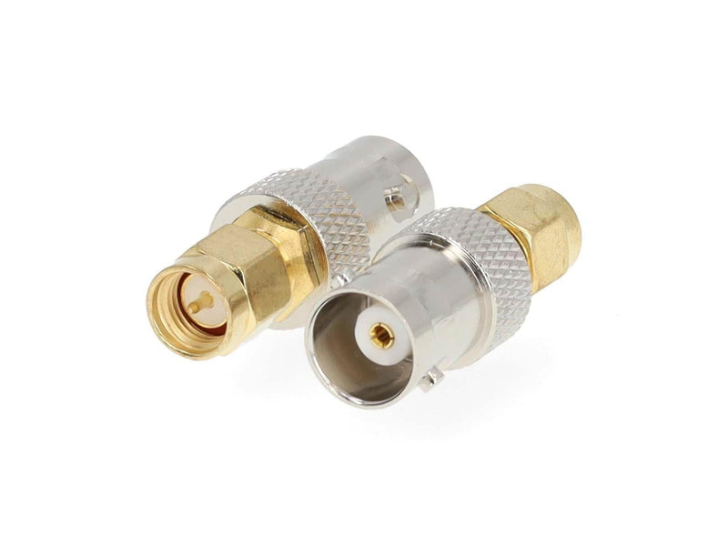 Nedis SMA adapter | SMA Male | BNC Female | Gold Plated | 50 Ohm