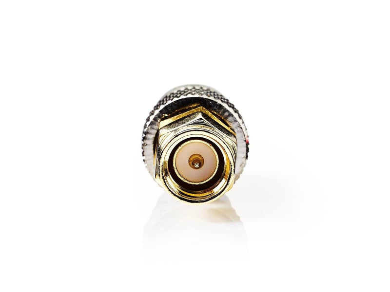 Nedis SMA adapter | SMA Male | BNC Female | Gold Plated | 50 Ohm