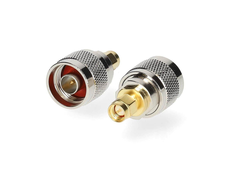 Nedis SMA adapter | SMA Male | N Male | Gold Plated | 50 Ohm