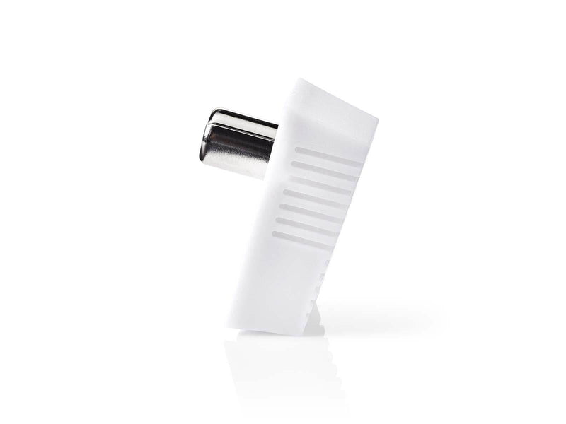 Nedis IEC (Coax) Connector | Angled | Male | Nickel Plated