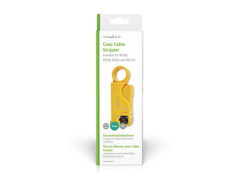 Nedis CSGG49510YE cable stripper