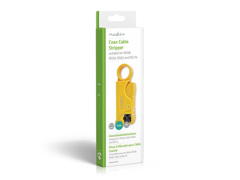 Nedis CSGG49510YE cable stripper