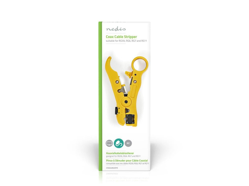 Nedis CSGG49520YE cable stripper