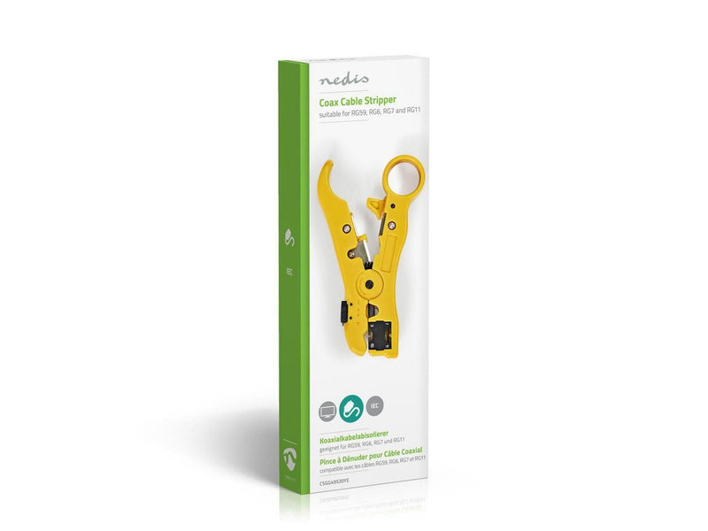 Nedis CSGG49520YE cable stripper