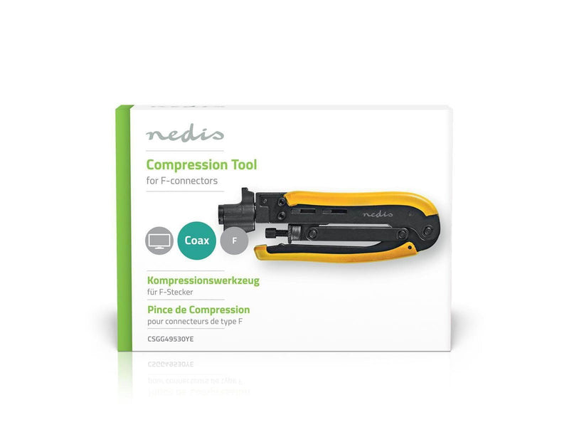 Nedis CSGG49530YE cable compression tool
