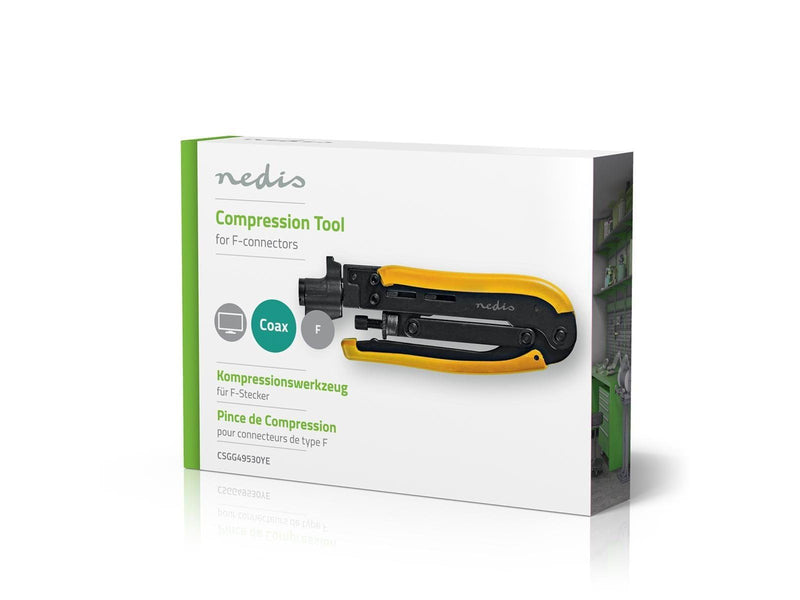 Nedis CSGG49530YE cable compression tool