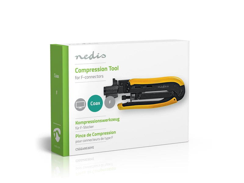 Nedis CSGG49530YE cable compression tool