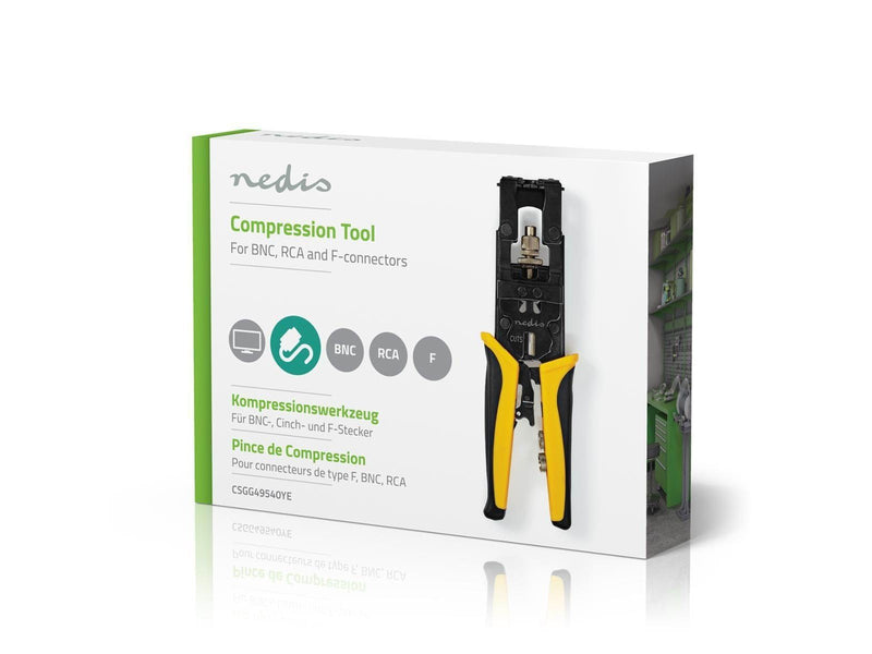 Nedis CSGG49540YE cable crimper