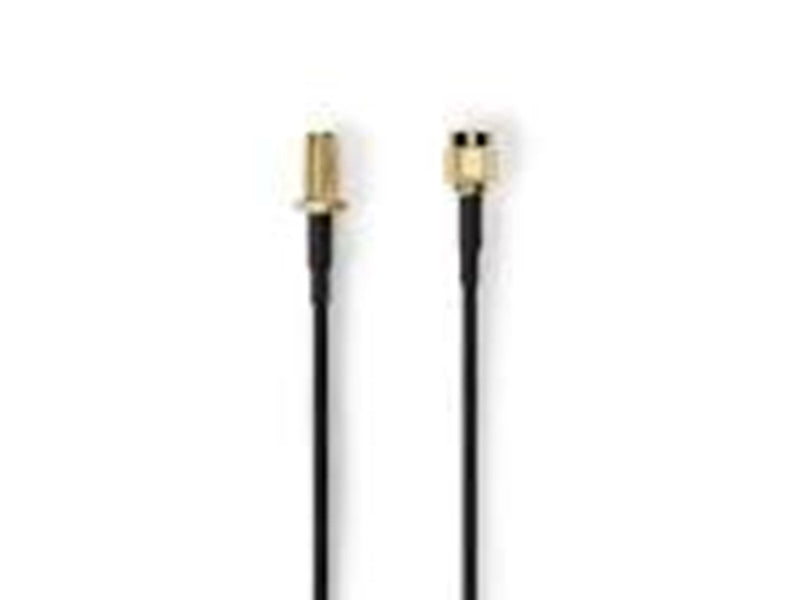 Nedis SMA Cable | RP SMA Male | RP SMA Female | Gold Plated | 50 Ohm