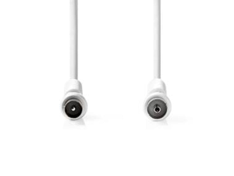 Nedis Coax Cable | IEC (Coax) Male | IEC (Coax) Female | Nickel Plated