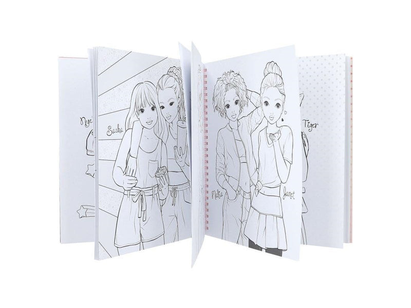 Depesche TOPModel - Colouring Book - CUTIE STAR (412434)