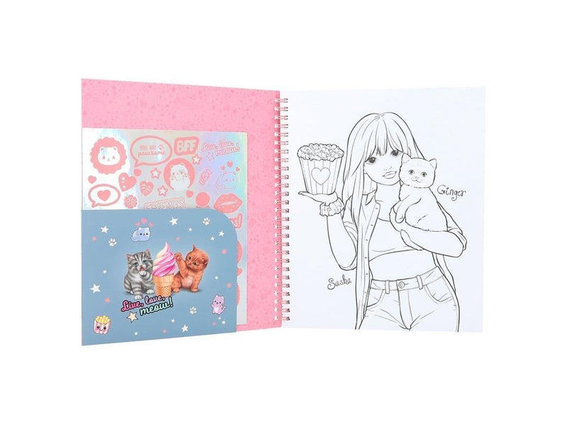Depesche TOPModel - Colouring Book - CUTIE STAR (412434)