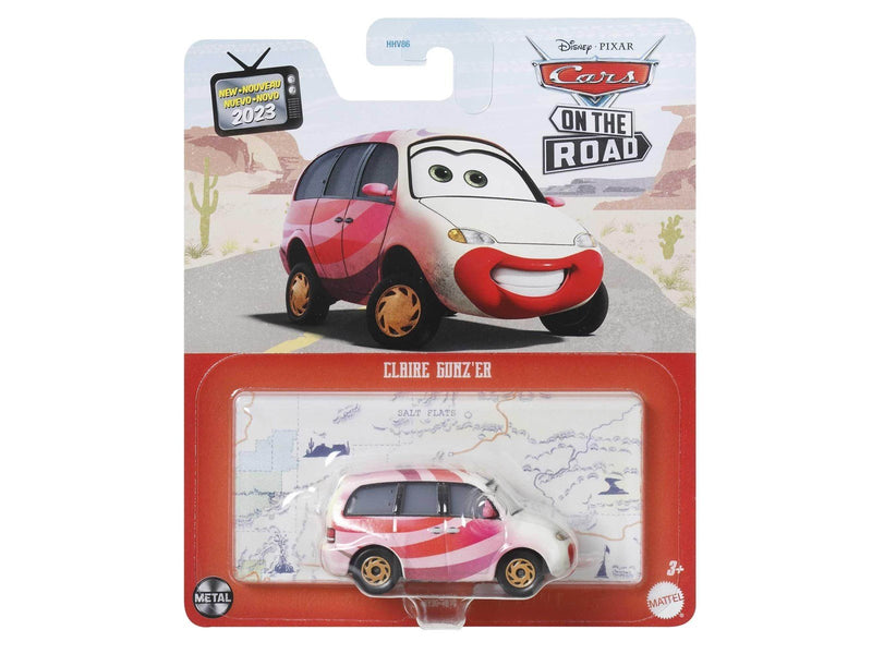 Disney Pixar Cars On The Road Die Cast Claire Gunz'er
