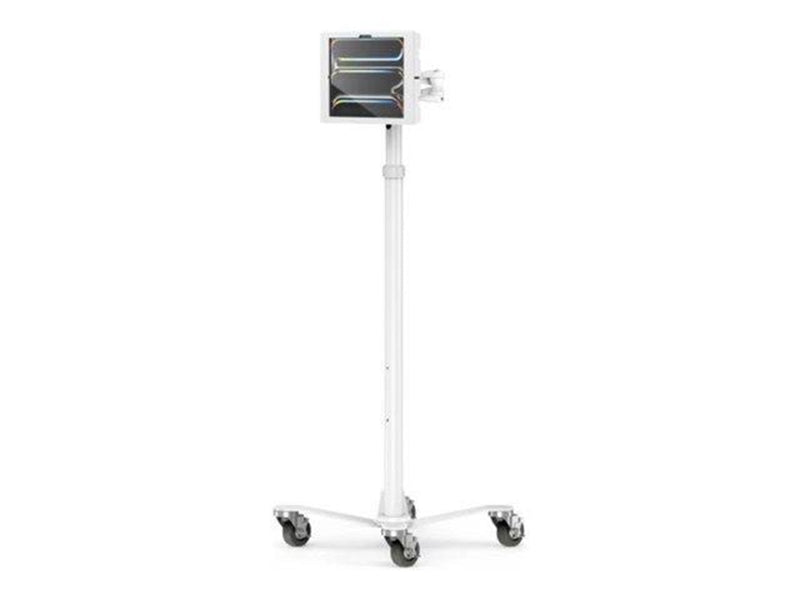 Compulocks iPad Pro M4/iPad Air M2 2024 Enclosure Medical Rolling Cart Extended - Apex Rise Freedom Extended