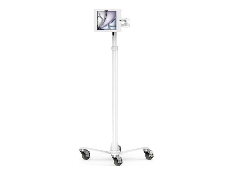 Compulocks iPad Pro M4/iPad Air M2 2024 Enclosure Medical Rolling Cart Extended - Apex Rise Freedom Extended