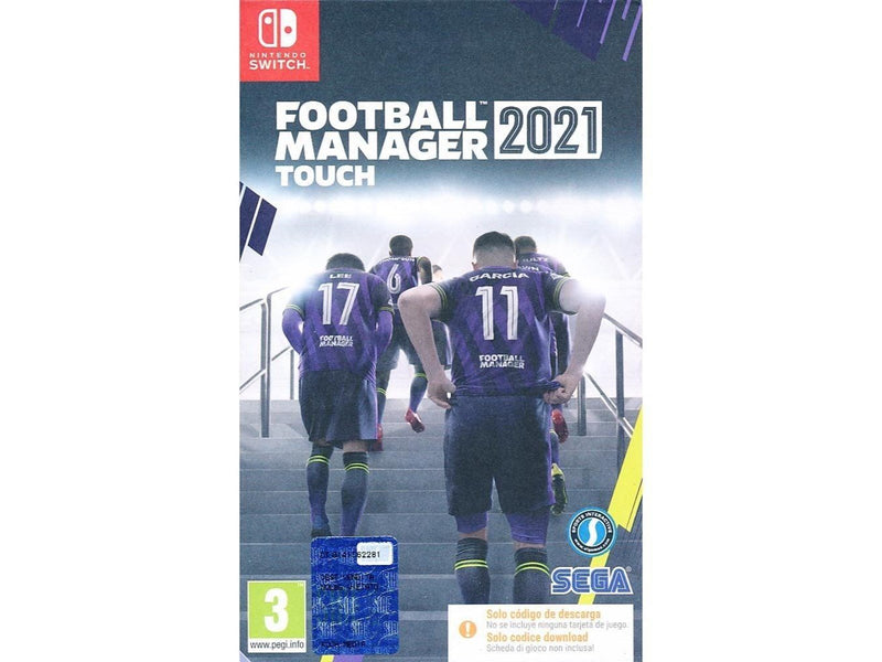 Football Manager 21 (Code in a Box) - Nintendo Switch - Sport - PEGI 3