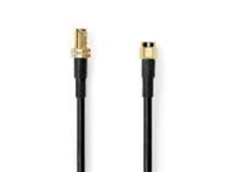 Nedis SMA Cable | SMA Male | SMA Female | Gold Plated | 50 Ohm