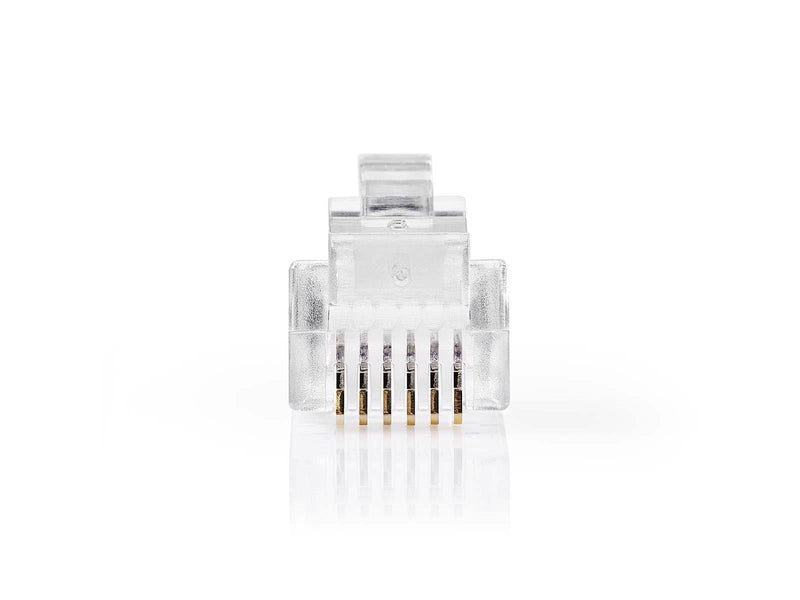 Nedis Telecom Connector | Connector type: RJ12 | Straight