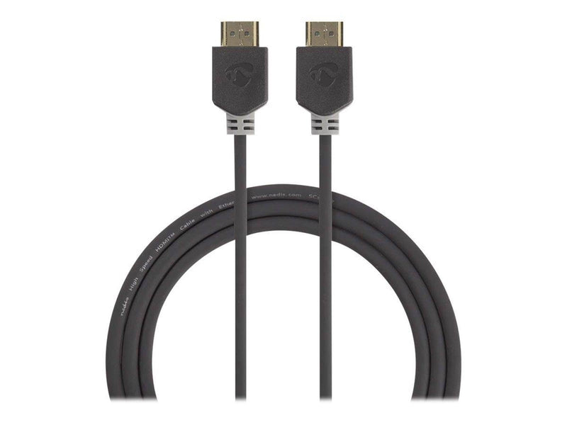 Nedis HDMI cable with Ethernet - 1 m