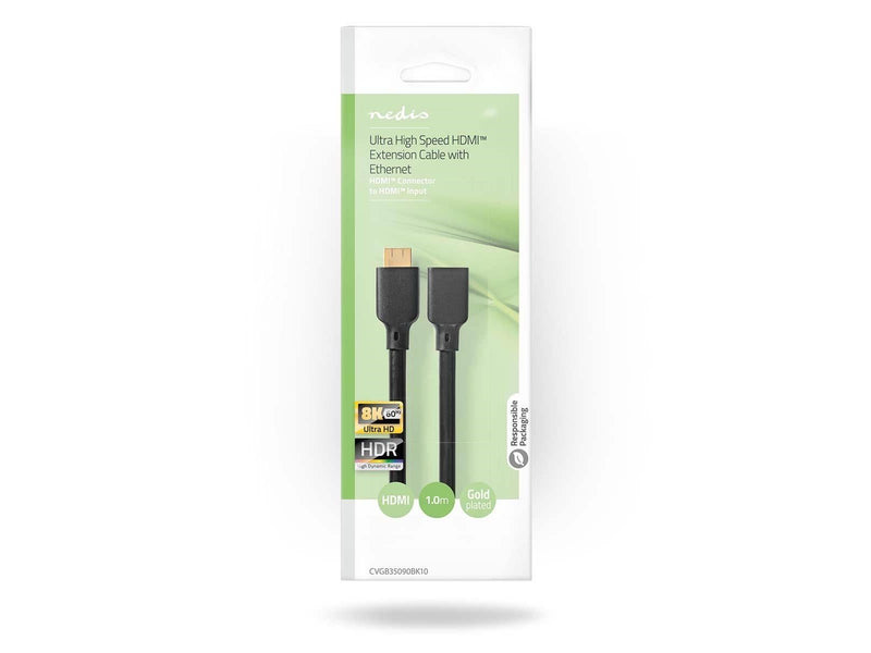 Nedis CVGB35090BK10 HDMI cable