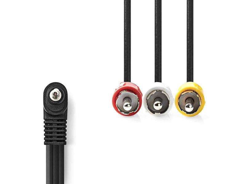 Nedis CVGL22400BK10 video cable adapter
