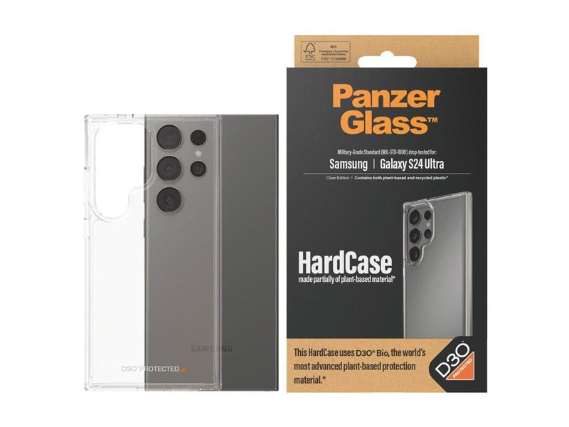 PanzerGlass HardCase w. D3O® Samsung Galaxy S24 Ultra | Transparent