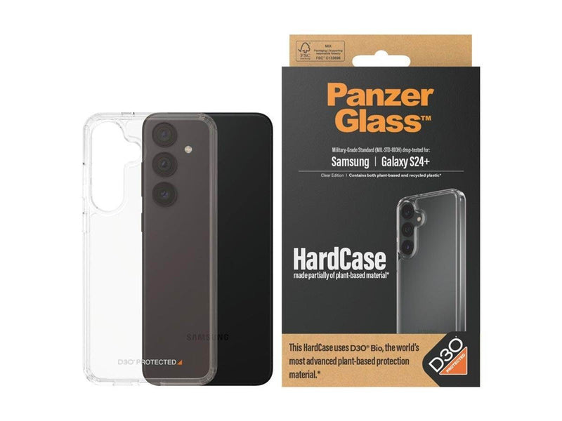 PanzerGlass HardCase w. D3O® Samsung Galaxy S24 Plus | Transparent