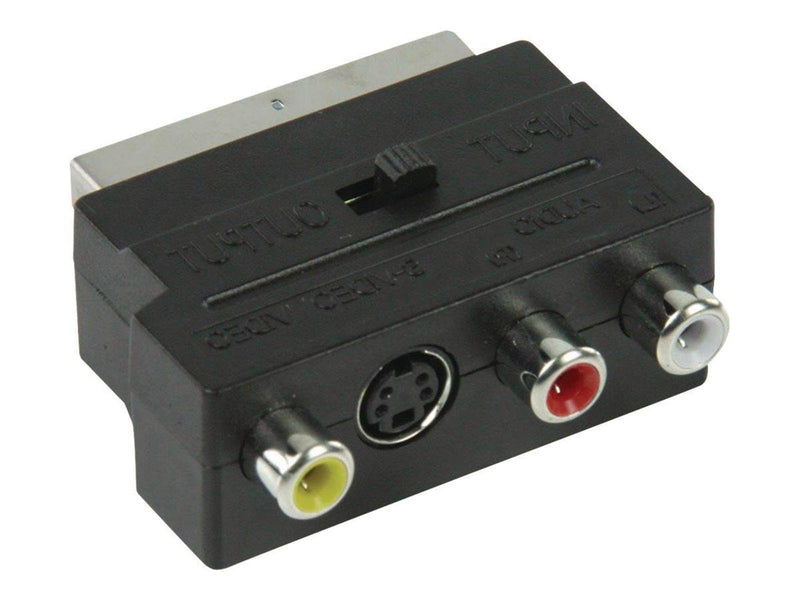 Nedis video / audio adaptor - S-Video / composite video / audio