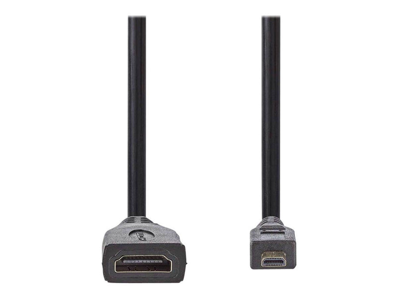 Nedis HDMI cable with Ethernet - 20 cm