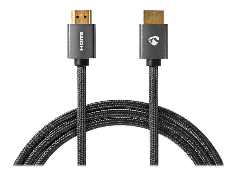 Nedis HDMI cable with Ethernet - 1 m