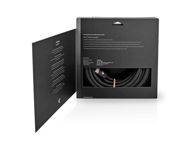 Nedis CVTB34000GY100 HDMI cable