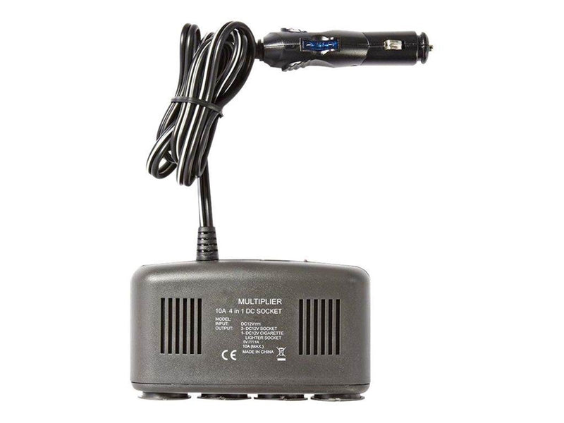 Nedis DCPA003 car power adapter - USB 4 x automobile cigarette lighter - 120 Watt
