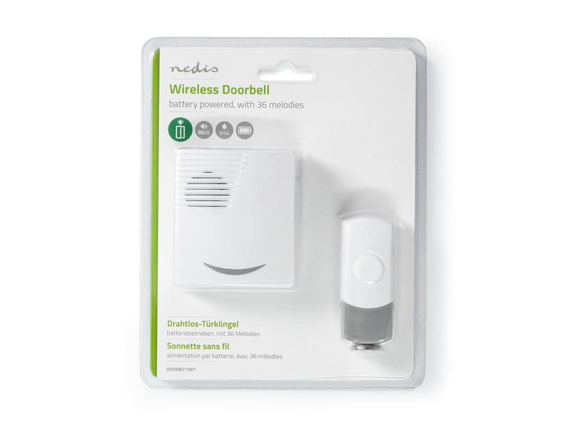 Nedis DOORB211WT doorbell kit