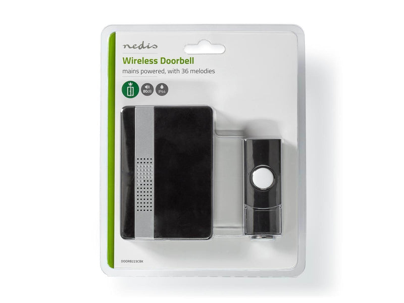 Nedis DOORB223CBK doorbell kit