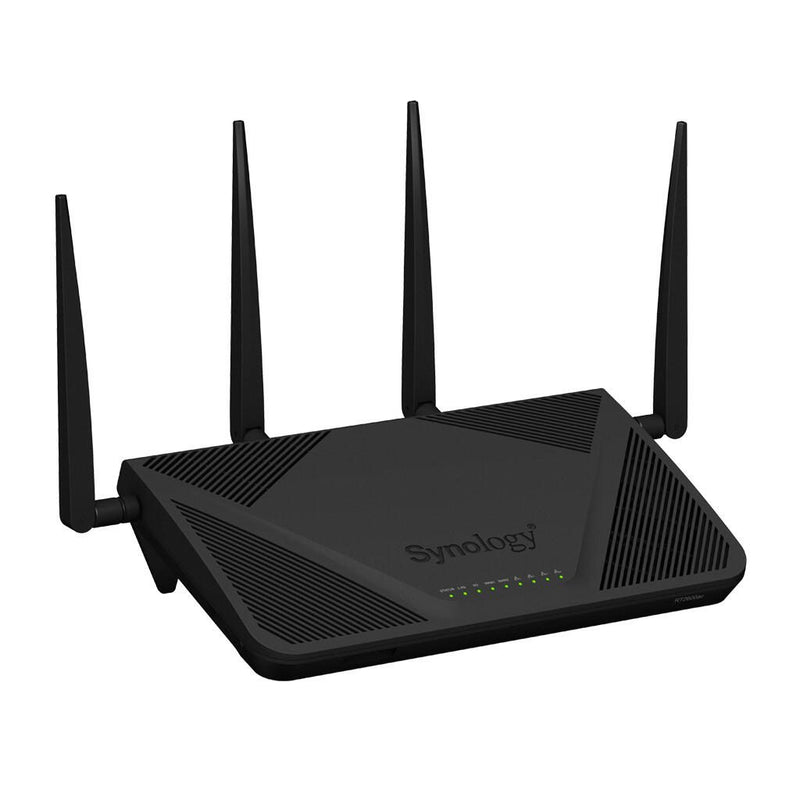 Synology WLAN-Router Wi-Fi 5 Dual-Band 1GbE LAN/WAN WPS 2.0 (RT2600AC)