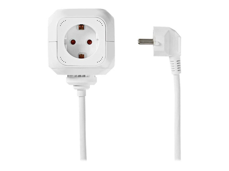 Nedis EXSOC415UFWT - power strip - 3680 Watt